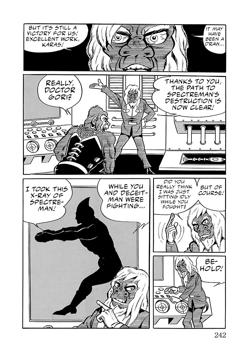 Space Ape Gori Vs. Spectreman - Vol.5 Chapter 32: The Super Monster, Deceitman.