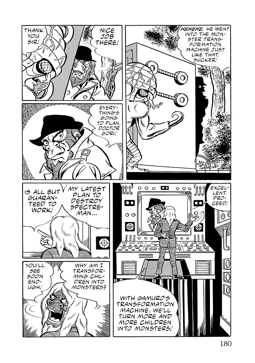 Space Ape Gori Vs. Spectreman - Vol.5 Chapter 31: The Monster Show Of Terror.