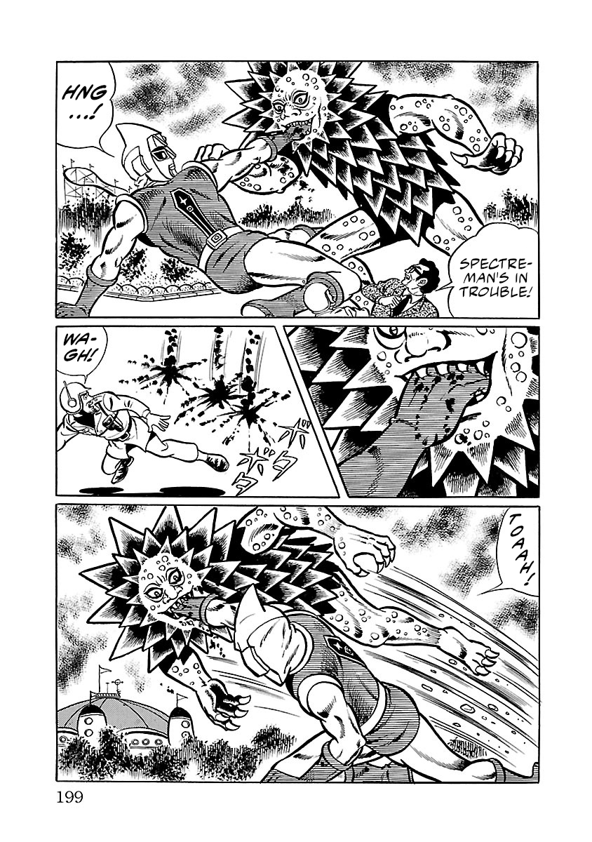 Space Ape Gori Vs. Spectreman - Vol.5 Chapter 31: The Monster Show Of Terror.