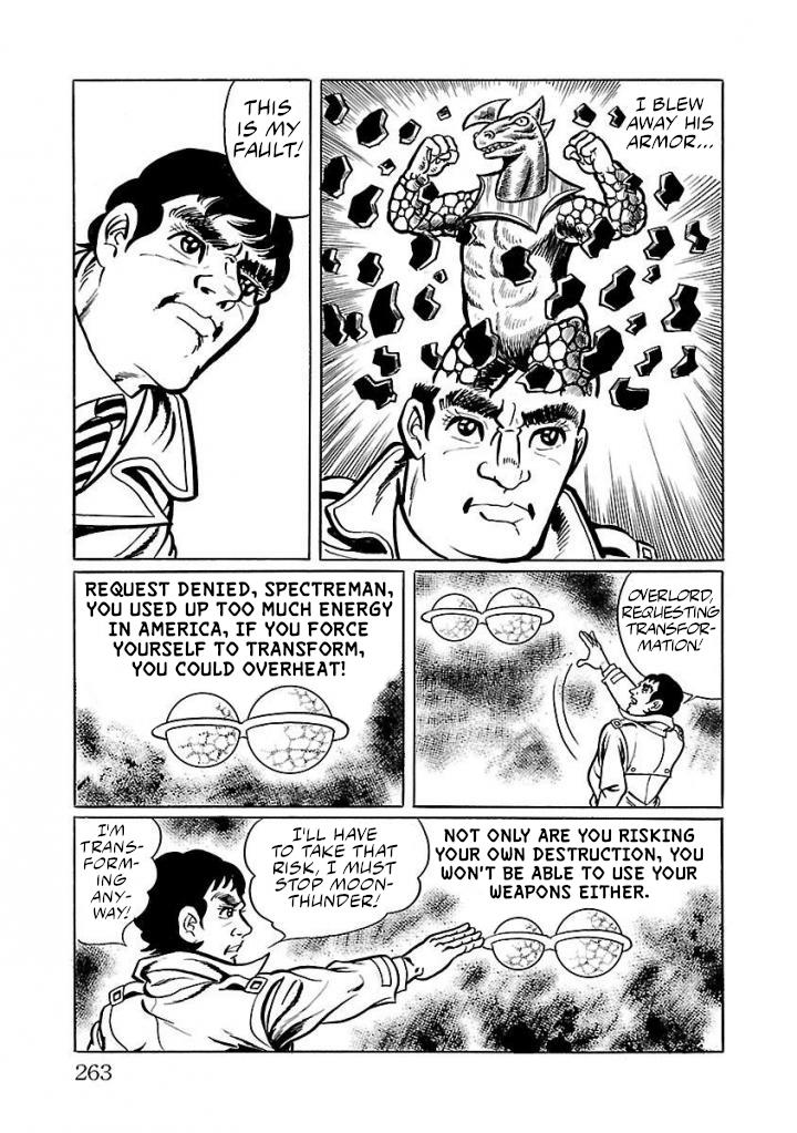 Space Ape Gori Vs. Spectreman - Vol.3 Chapter 19: The Lunar Monster, Moonthunder.