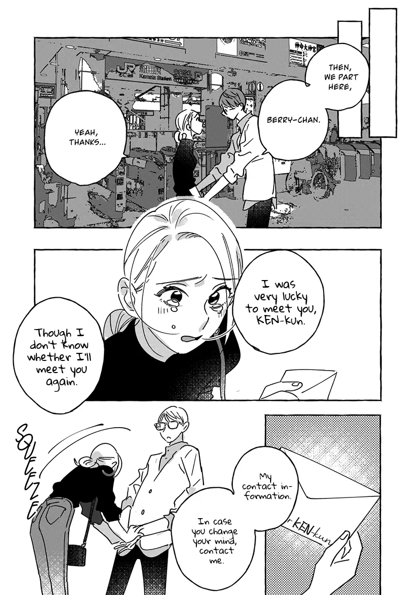 Okane De Ai Wa Kaemasuka? Futsuu Ol Ga Josei Fuuzoku Ni Numatte Yamiochi Shimashita - Vol.1 Chapter 1.2: Chapter 1  — End (Part B)