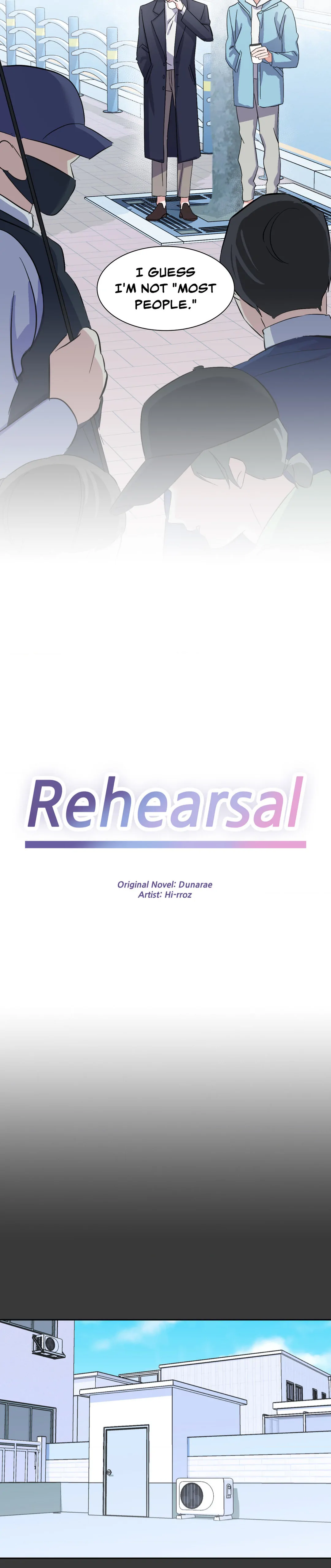 Rehearsal - Chapter 21