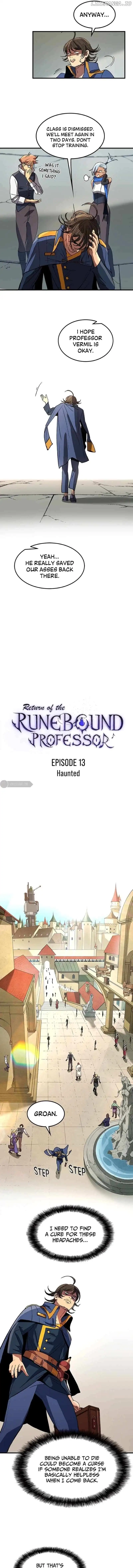 Return Of The Runebound Professor - Chapter 13