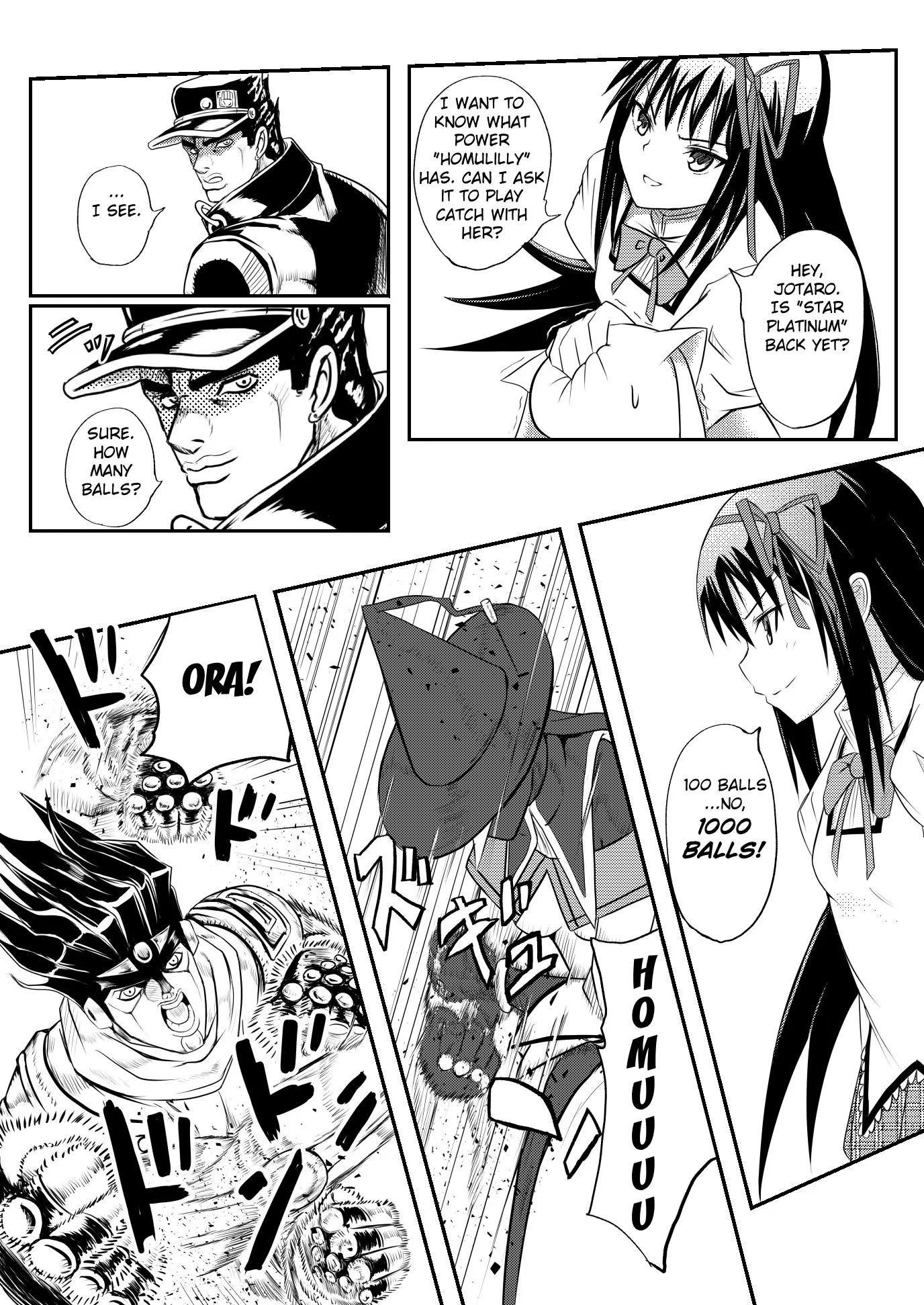 Stand User Homura Jojoca - Vol.2 Chapter 8: Stand User Homura Akemi