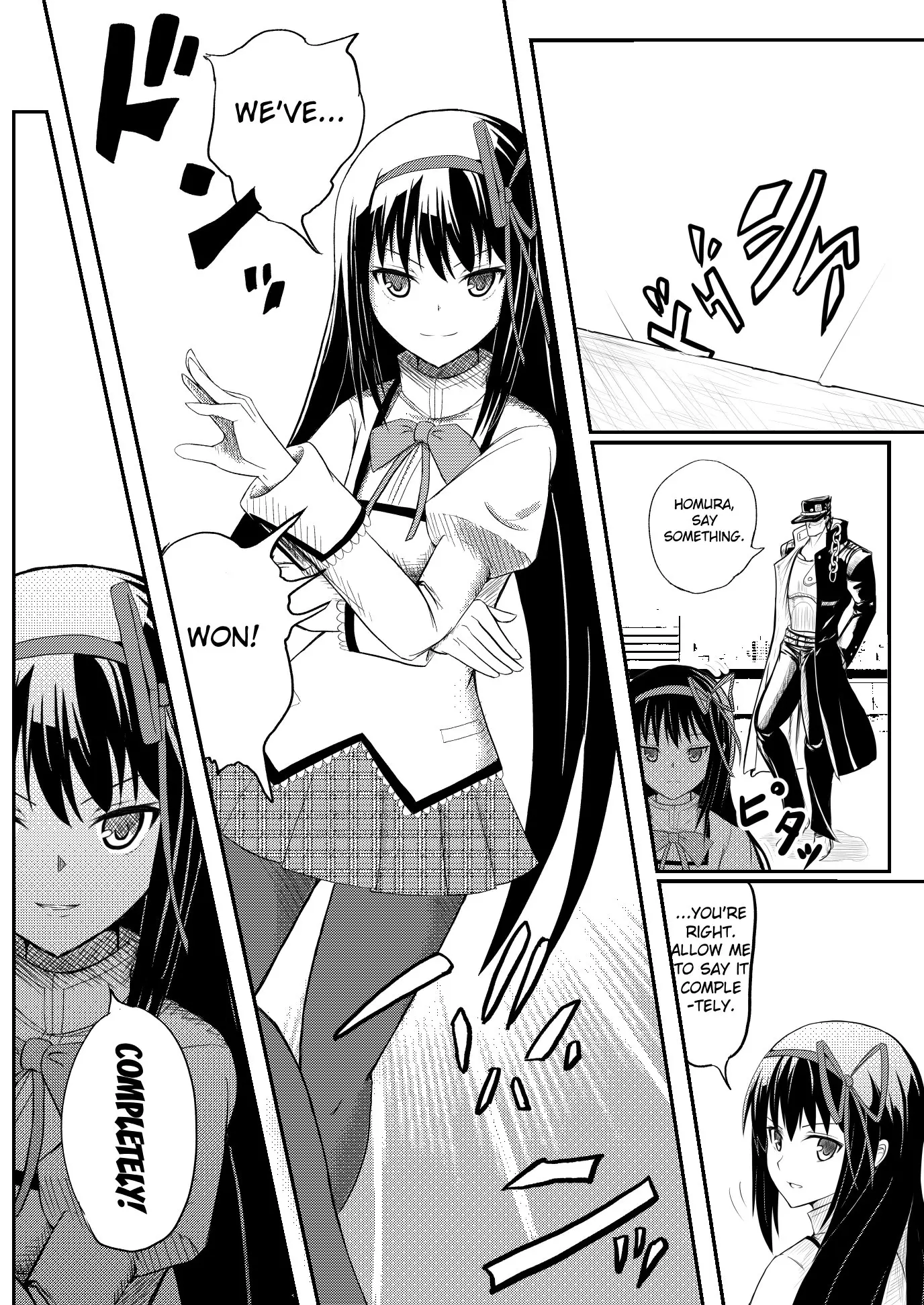 Stand User Homura Jojoca - Vol.2 Chapter 8: Stand User Homura Akemi