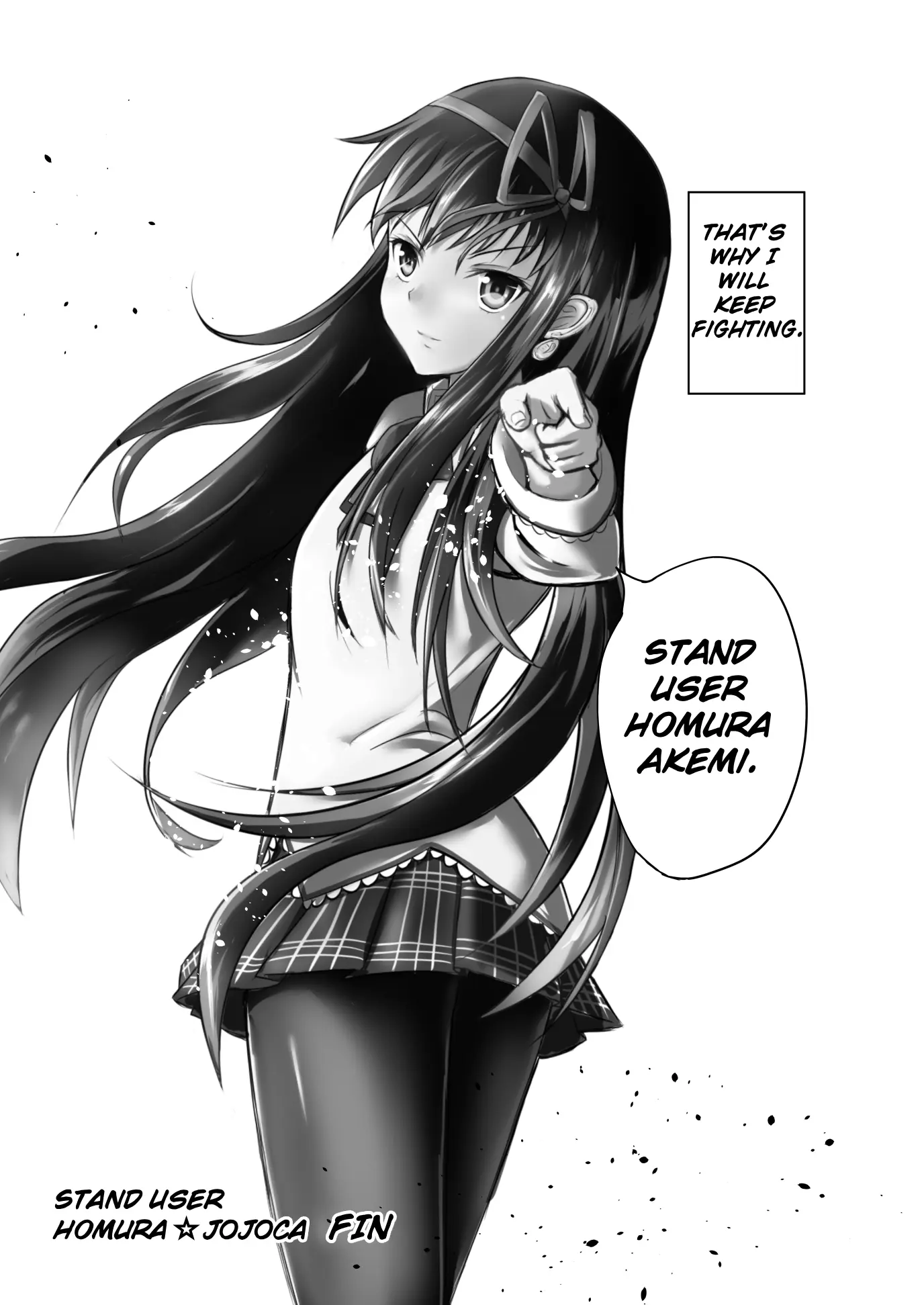 Stand User Homura Jojoca - Vol.2 Chapter 8: Stand User Homura Akemi