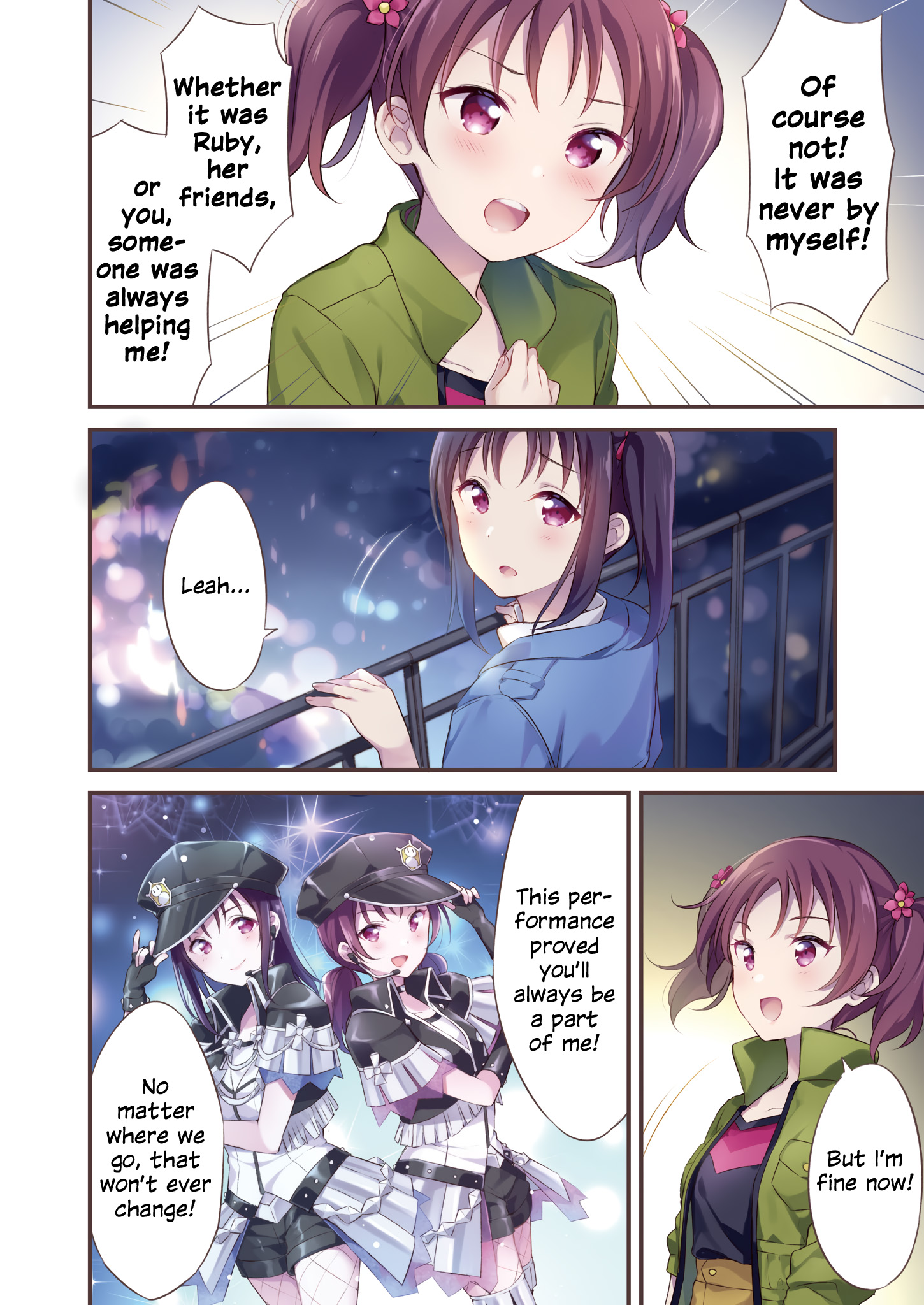 Love Live! Sunshine!! The School Idol Movie Over The Rainbow Comic Anthology Saint Snow - Vol.1 Chapter 2: After The Finals