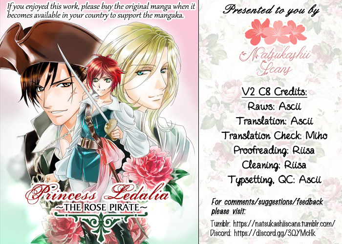 Princess Ledalia: The Pirate Of The Rose - Vol.2 Chapter 8: Chapter 8