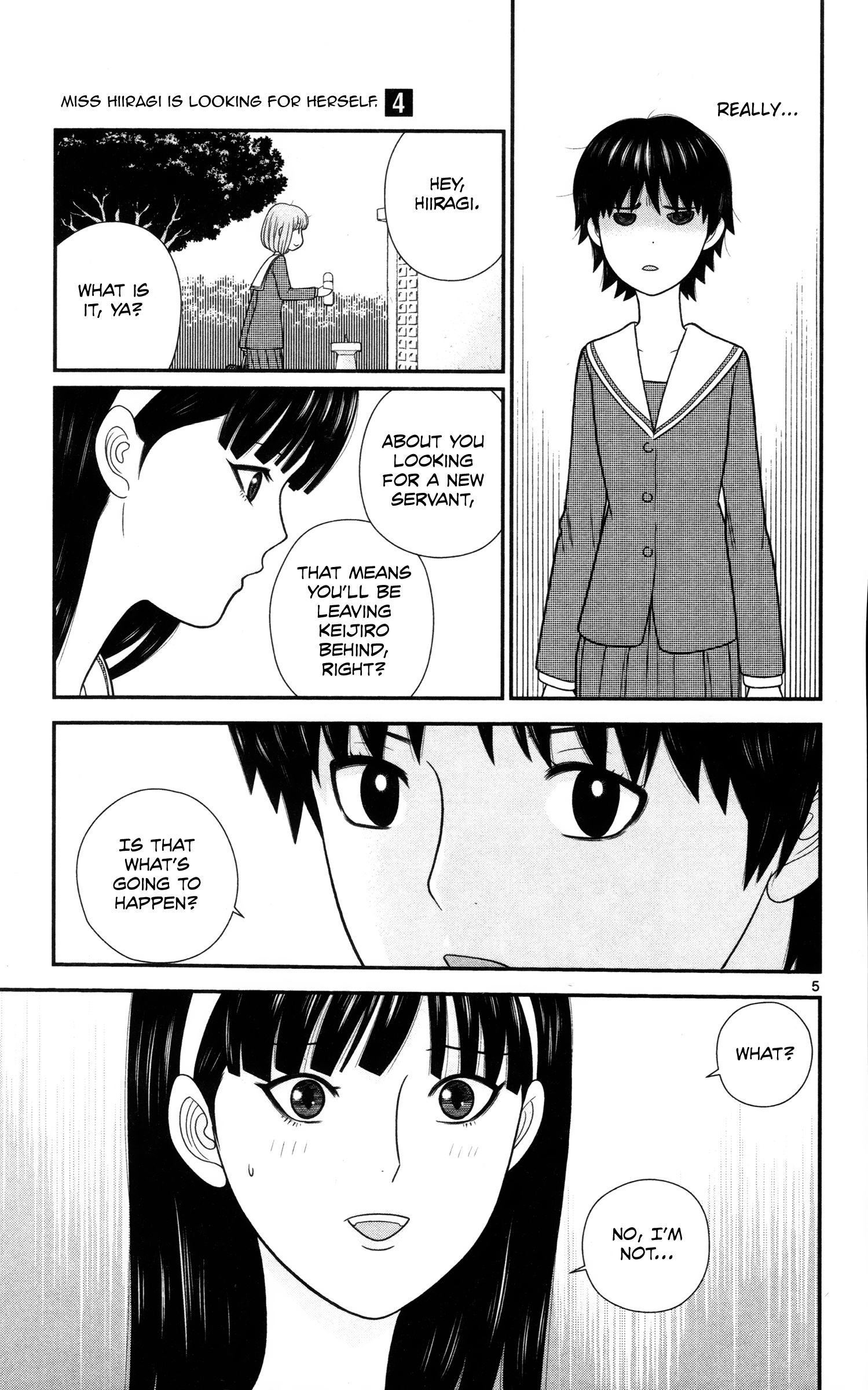 Hiiragi-Sama Is Looking For Herself - Vol.4 Chapter 34: What Kind Of Person Am I?