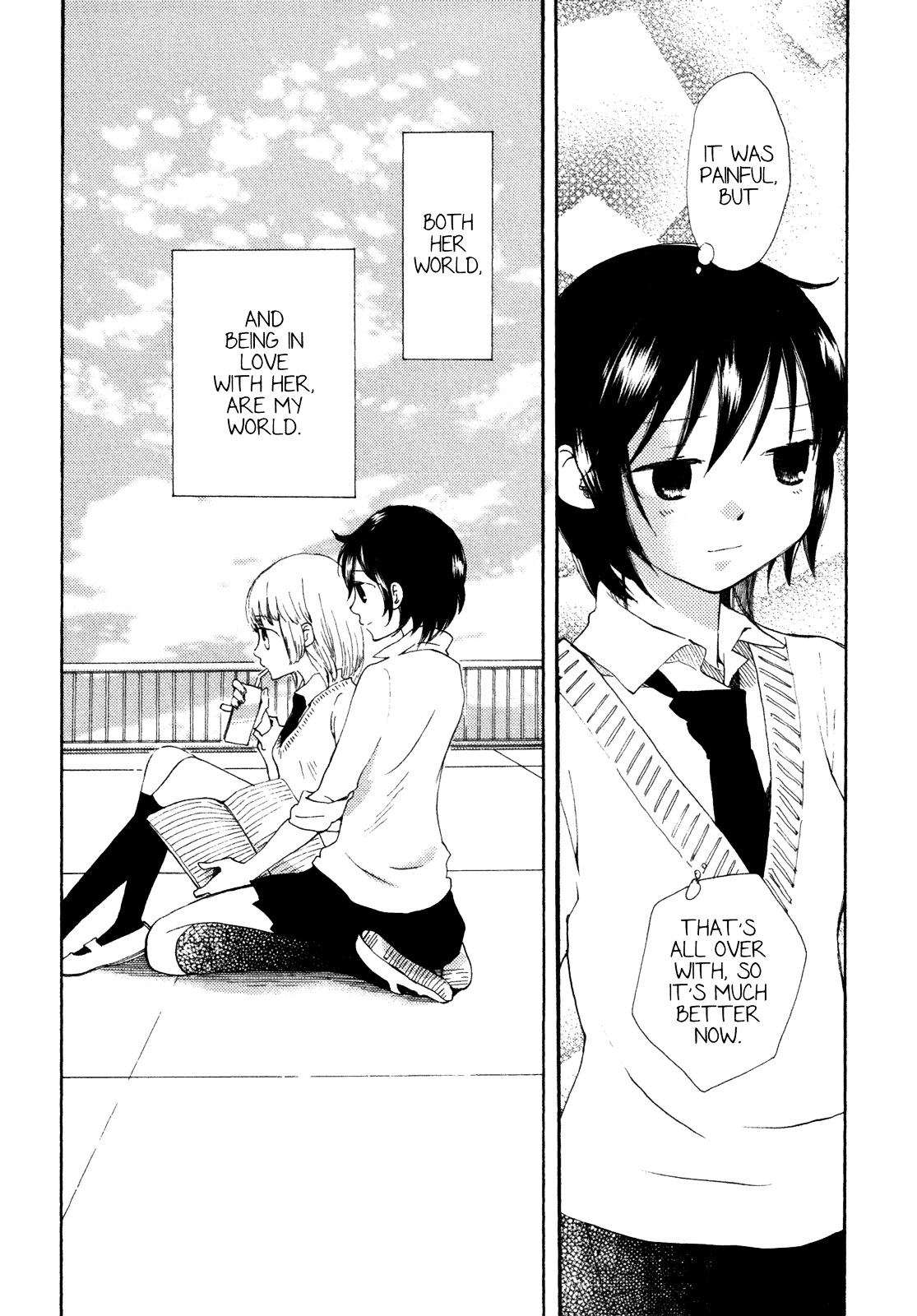 Kanojo No Sekai - Vol.1 Chapter 4 : [End]