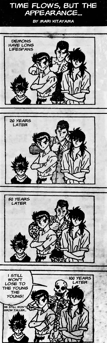 Yu Yu Hakusho - 4-Koma - Chapter 1: Time Flows, But The Appearance...