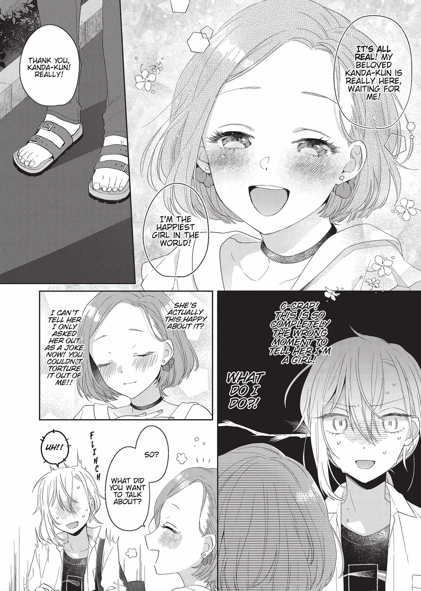 Handsome Girl And Sheltered Girl: The Complete Collection - Chapter 1