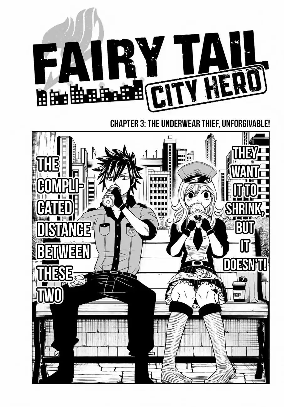 Fairy Tail City Hero - Chapter 3: The Underwear Thief, Unforgivable!