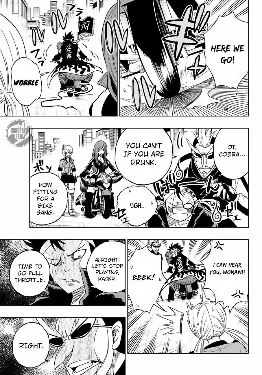 Fairy Tail City Hero - Chapter 2: Crackdown! Motorcycle Gang!