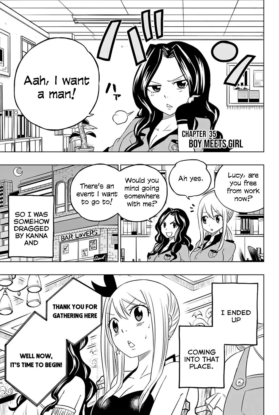 Fairy Tail City Hero - Chapter 35: Boy Meets Girl