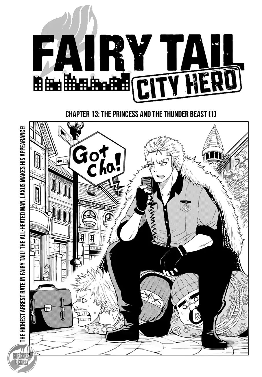 Fairy Tail City Hero - Chapter 13: The Princess And The Thunder Beast 1