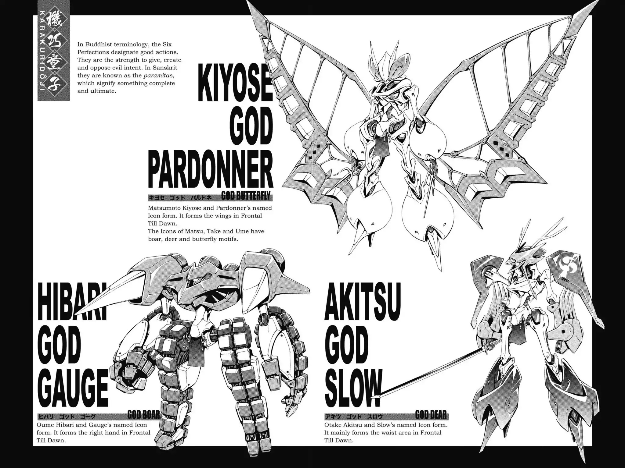 Karakuridouji Ultimo - Chapter 51.5: Vol.12 Bonus Material: Karakuri Illustrated Profiles