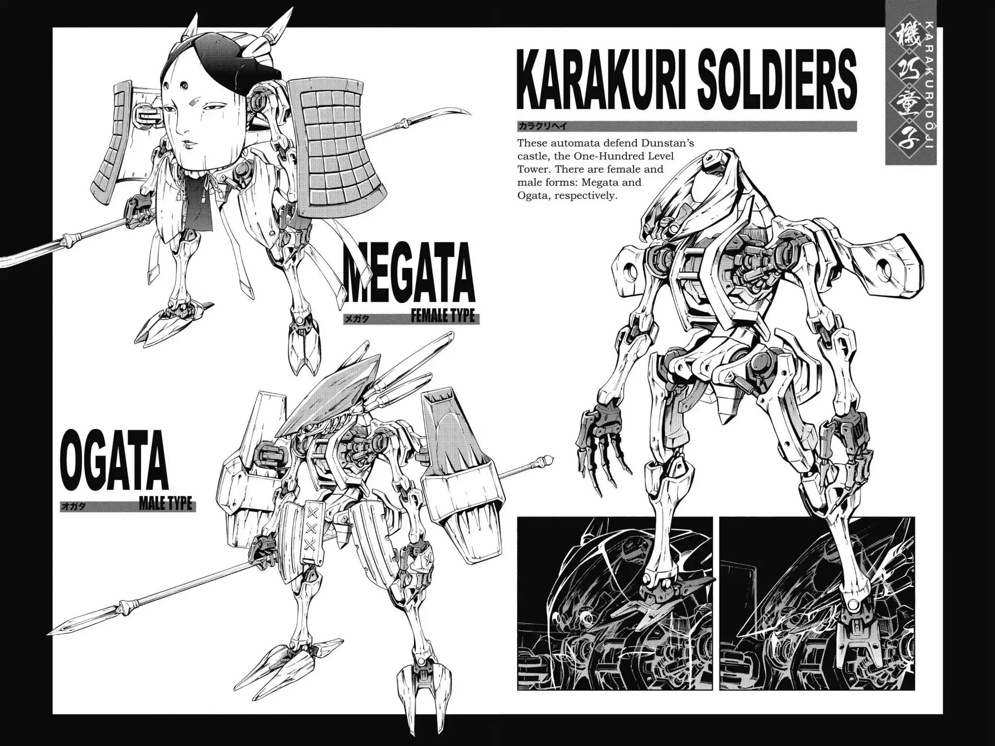 Karakuridouji Ultimo - Chapter 51.5: Vol.12 Bonus Material: Karakuri Illustrated Profiles