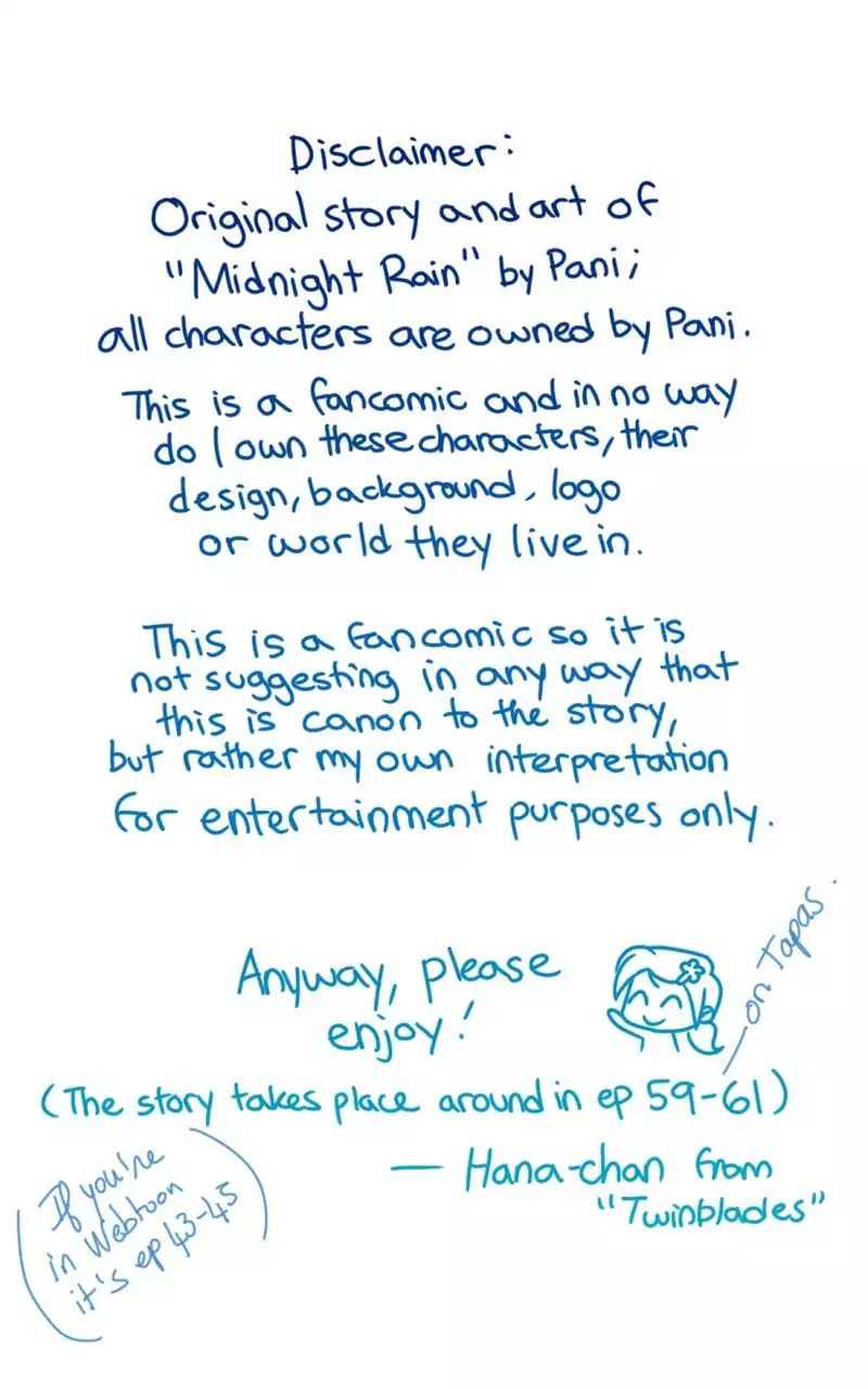 Midnight Rain - Chapter 50: Special Fancomic (1)