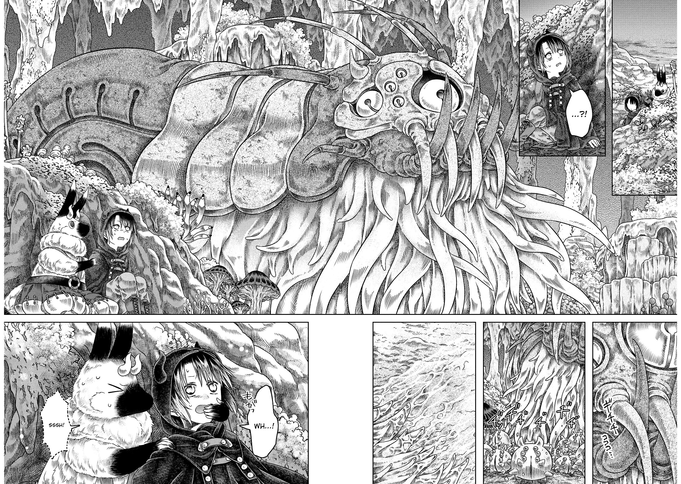 Somali To Mori No Kami-Sama - Vol.3 Chapter 13 : The Sea At The Bottom Of The Caves