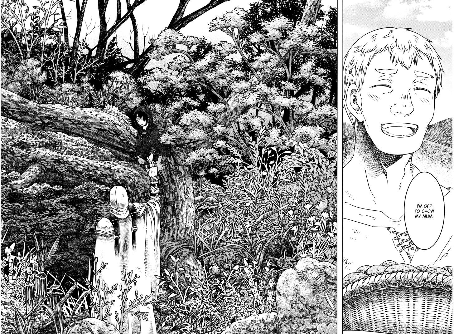 Somali To Mori No Kami-Sama - Vol.1 Chapter 4 : The Man Of The Forest (Latter Part)