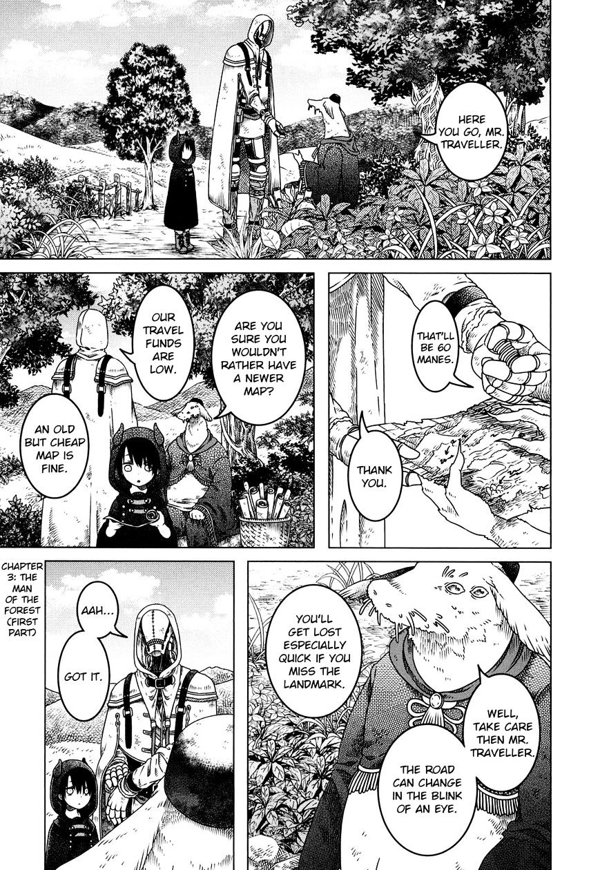 Somali To Mori No Kami-Sama - Chapter 3 : The Man Of The Forest (First Part)