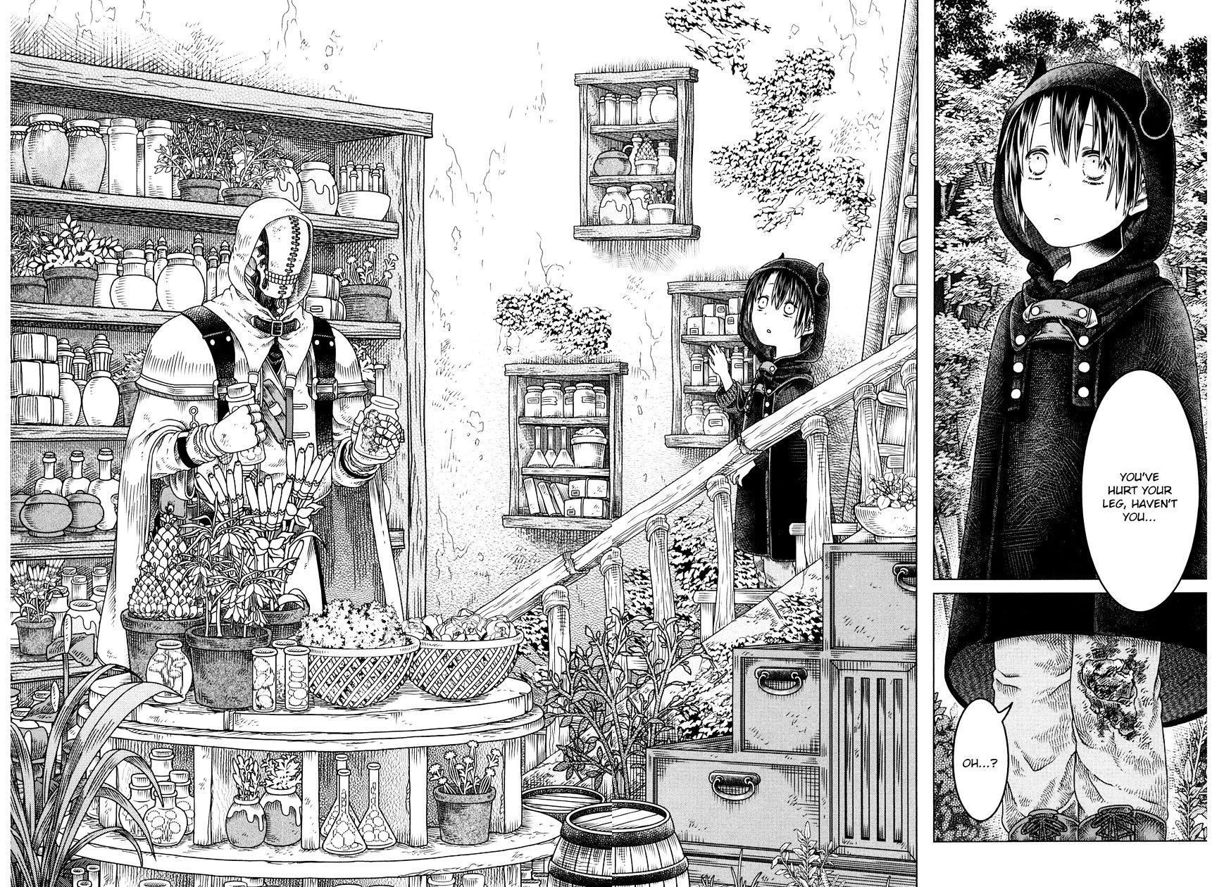 Somali To Mori No Kami-Sama - Chapter 5 : Herbs And The Oni S Dwelling