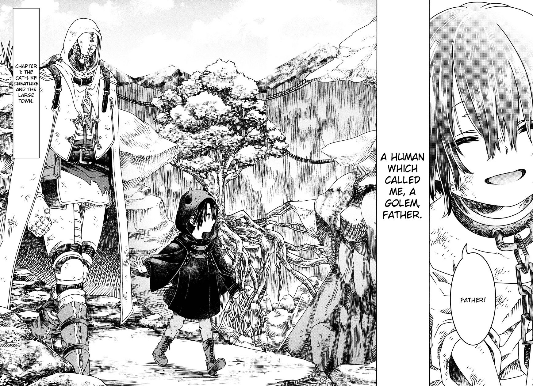 Somali To Mori No Kami-Sama - Chapter 1 : The Cat-Like Creature And The Large Town