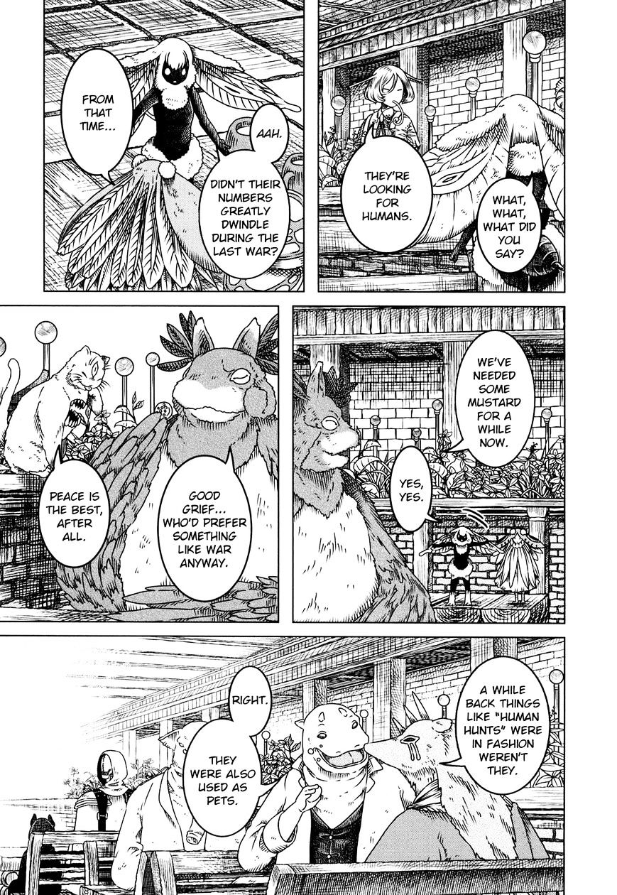 Somali To Mori No Kami-Sama - Chapter 1 : The Cat-Like Creature And The Large Town