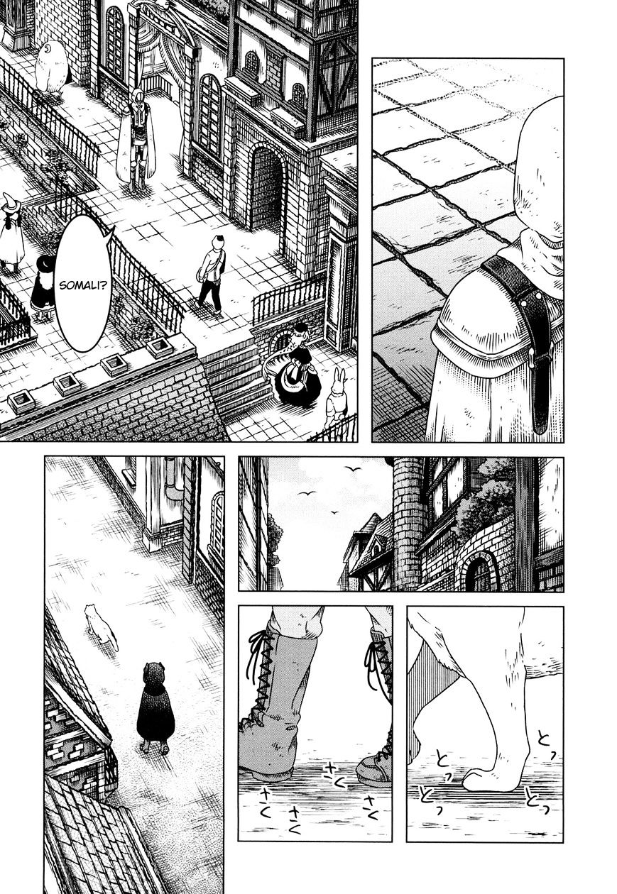 Somali To Mori No Kami-Sama - Chapter 1 : The Cat-Like Creature And The Large Town