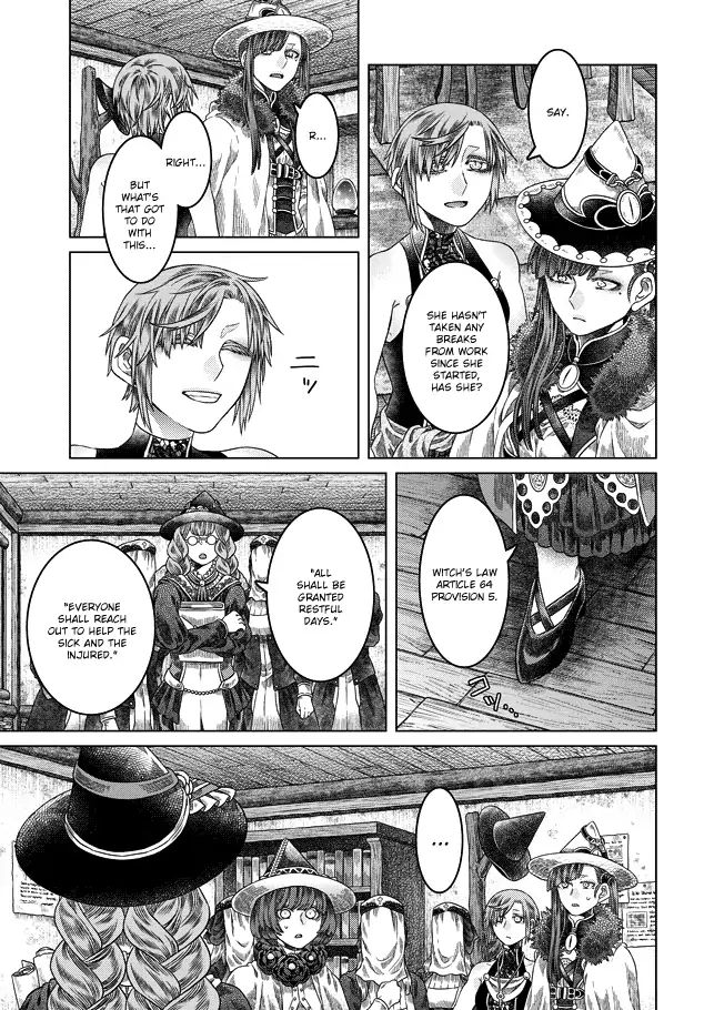 Somali To Mori No Kami-Sama - Chapter 32: Those Magic Words Which Can Capture Witches