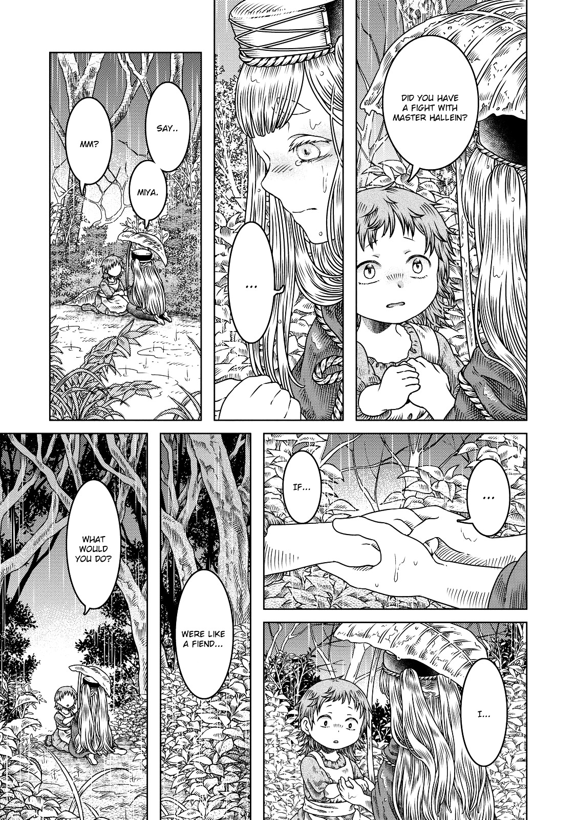 Somali To Mori No Kami-Sama - Vol.2 Chapter 11 : The Witch Prayed, Told Her Tale, Then Slept