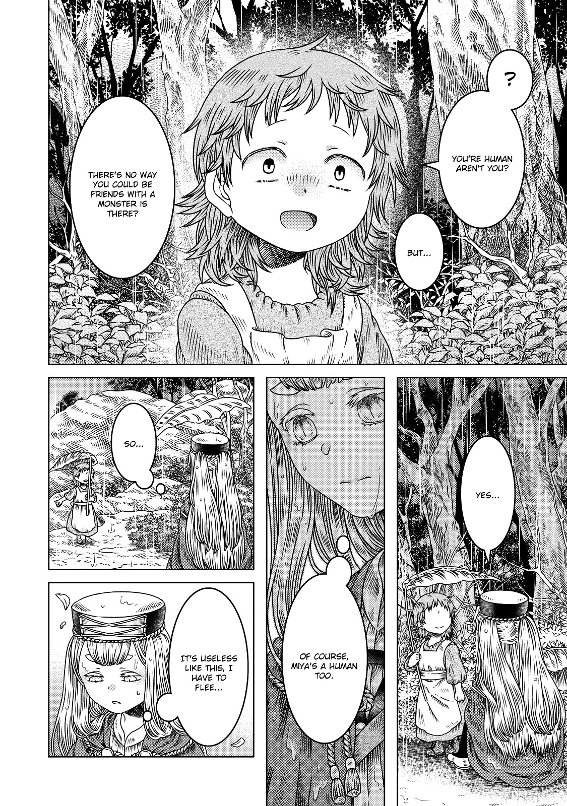 Somali To Mori No Kami-Sama - Vol.2 Chapter 11 : The Witch Prayed, Told Her Tale, Then Slept