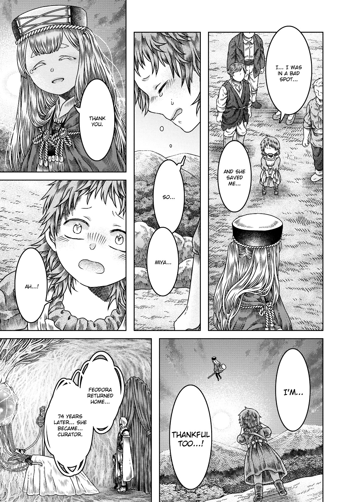 Somali To Mori No Kami-Sama - Vol.2 Chapter 11 : The Witch Prayed, Told Her Tale, Then Slept