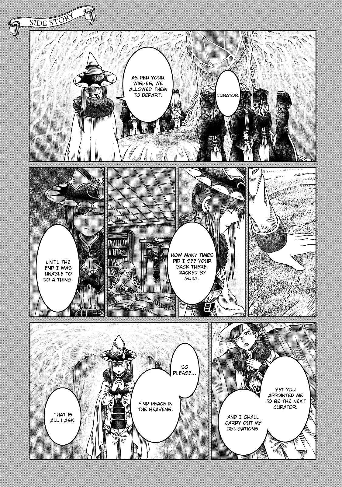 Somali To Mori No Kami-Sama - Vol.2 Chapter 11 : The Witch Prayed, Told Her Tale, Then Slept