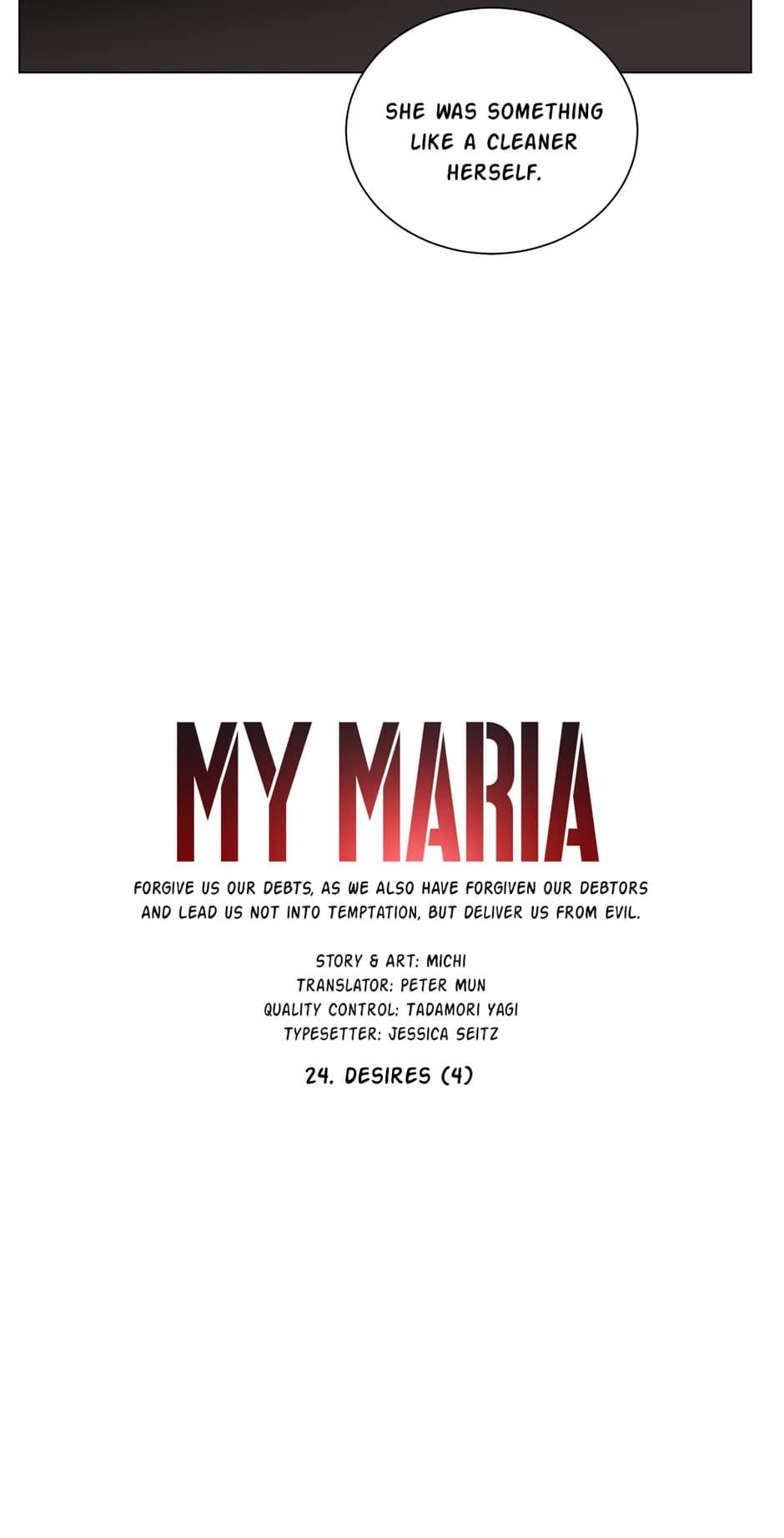 My Maria - Chapter 24