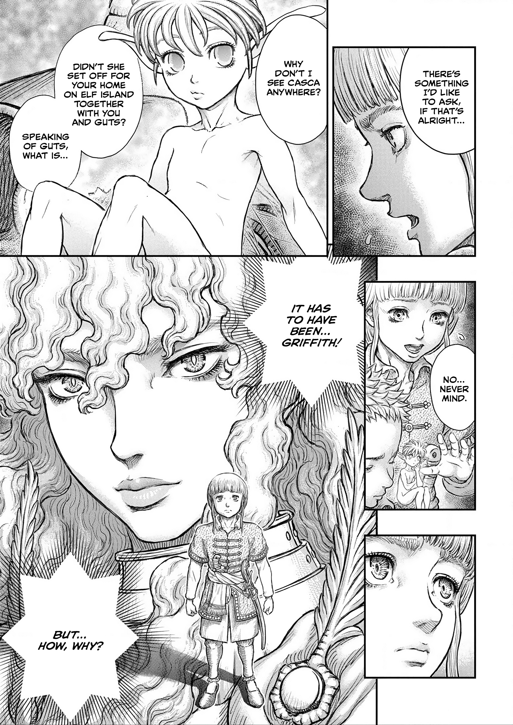 Berserk - Chapter 376: Sea's Quivering Surface And Calamitous War's Shadow