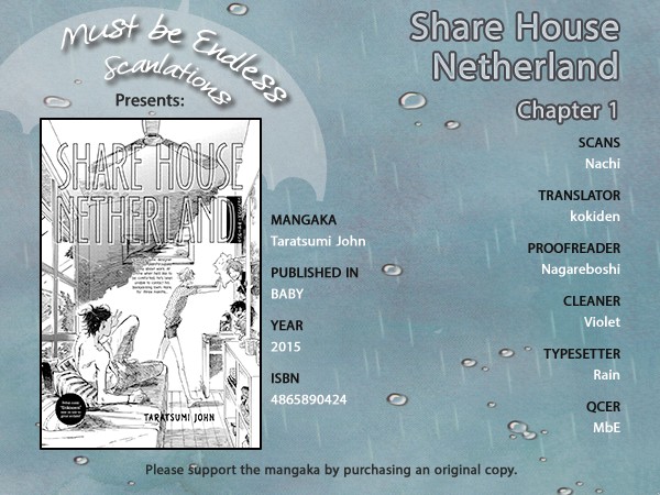 Share House Netherland - Chapter 1