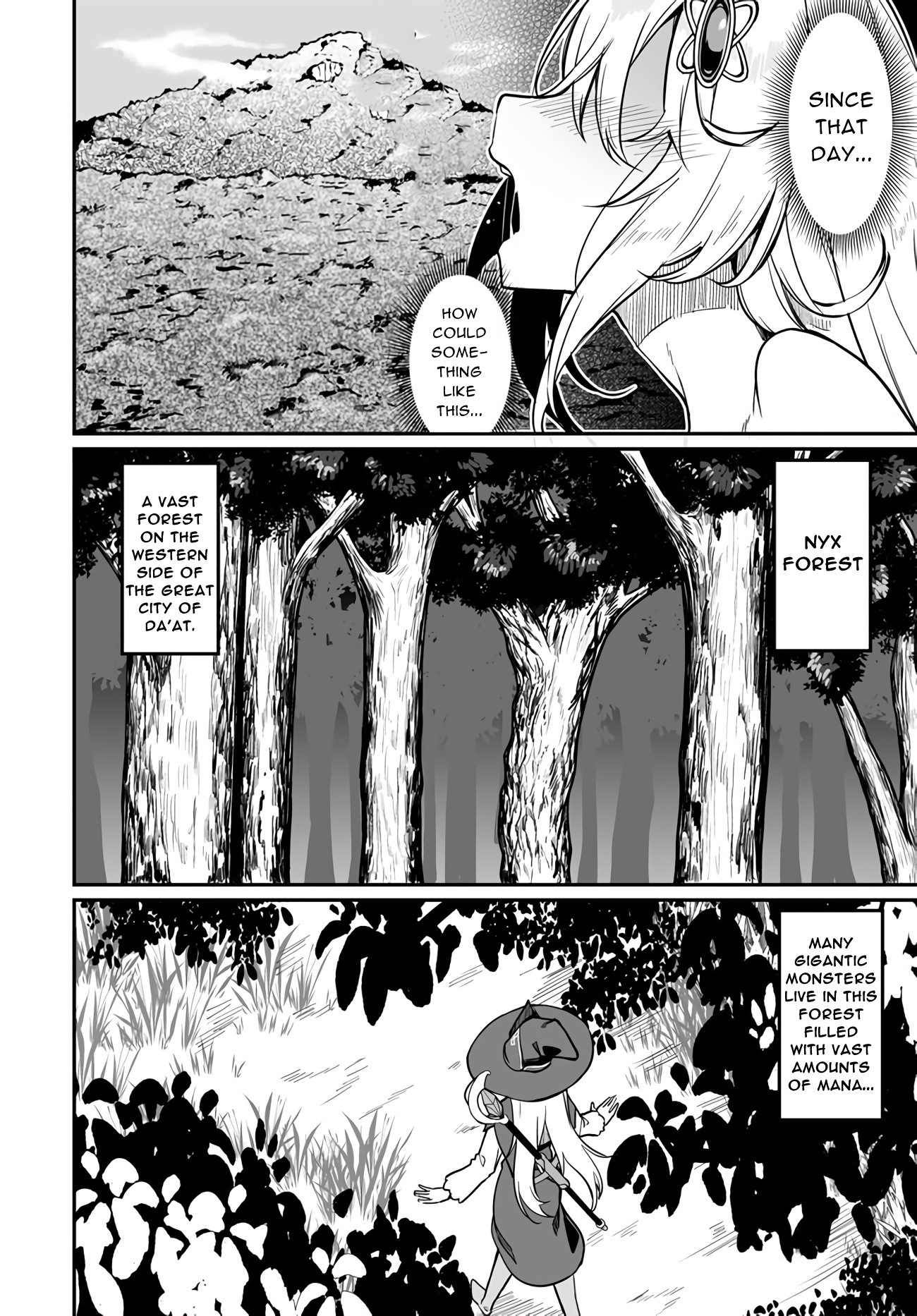 Furoufushi Shoujo No Naedoko Ryokouki - Chapter 4.1: Hornet And Nyx Forest (I)