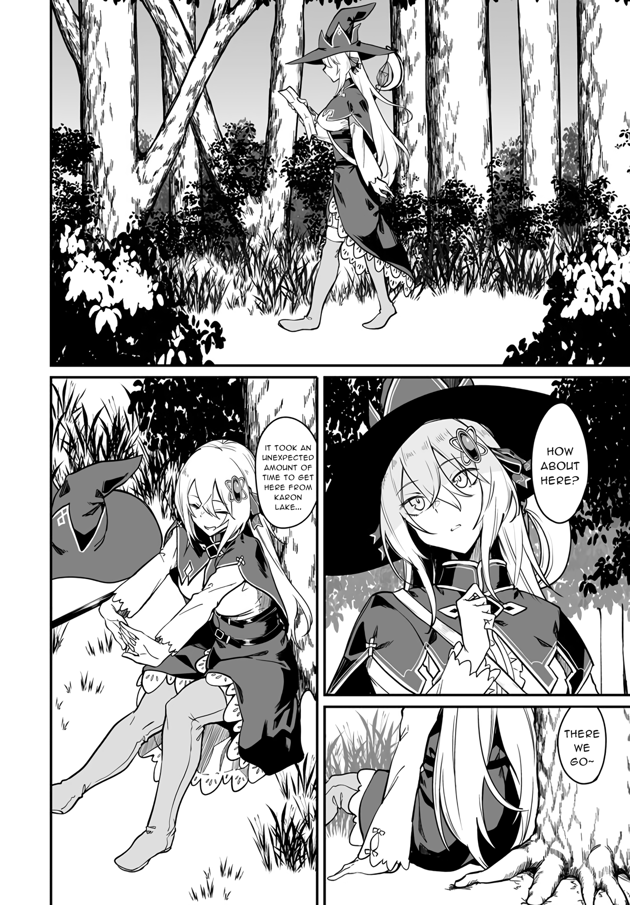 Furoufushi Shoujo No Naedoko Ryokouki - Chapter 4.1: Hornet And Nyx Forest (I)