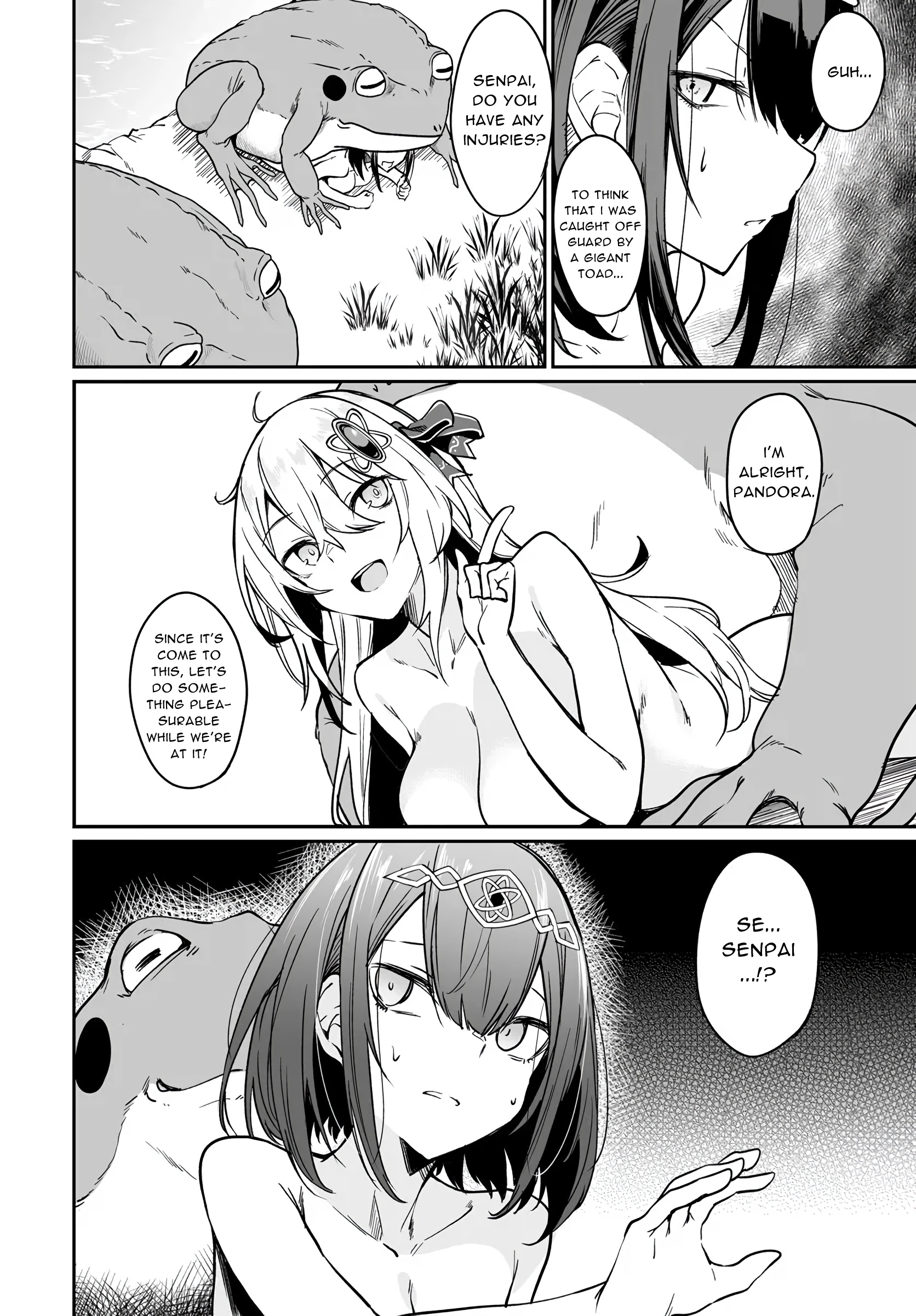 Furoufushi Shoujo No Naedoko Ryokouki - Chapter 6.1: Toads And Nyx Forest - Spring