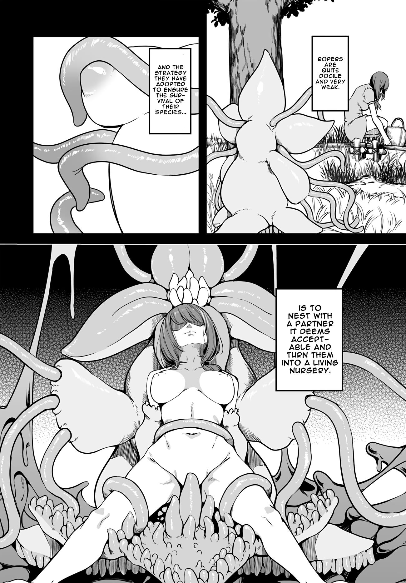 Furoufushi Shoujo No Naedoko Ryokouki - Chapter 2.1: The Roper And The Tentacle Swamps (Ii)