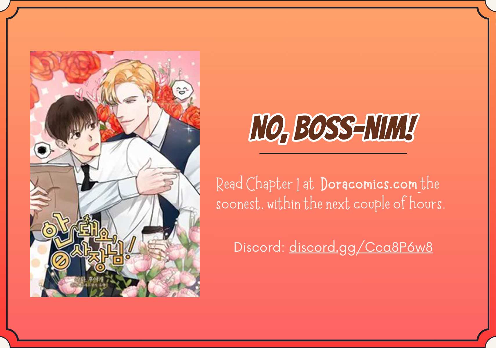 No, Boss-Nim! - Chapter 0