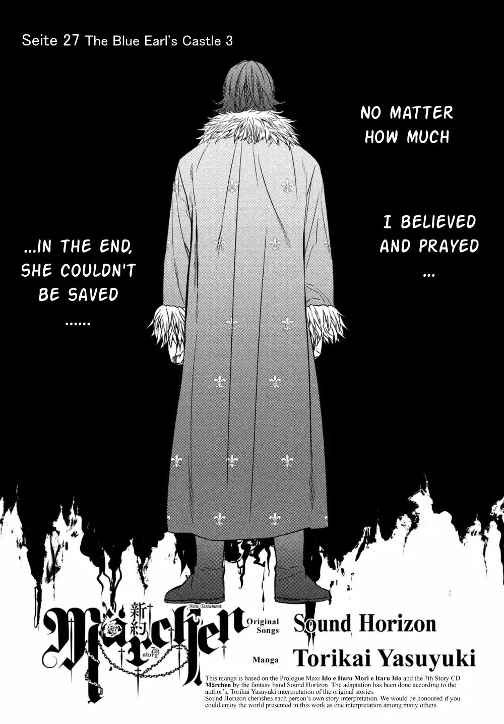 Shinyaku Marchen - Chapter 27: Seite 27: The Blue Earl S Castle 3