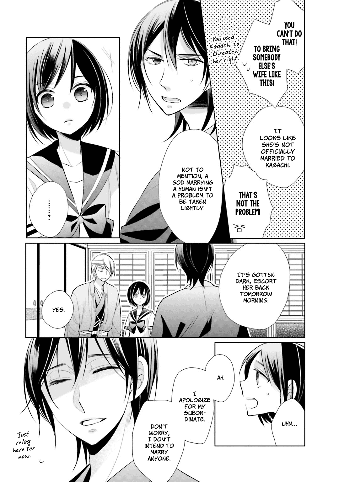 Kami-Sama Wa Ikiru No Ga Tsurai - Chapter 7