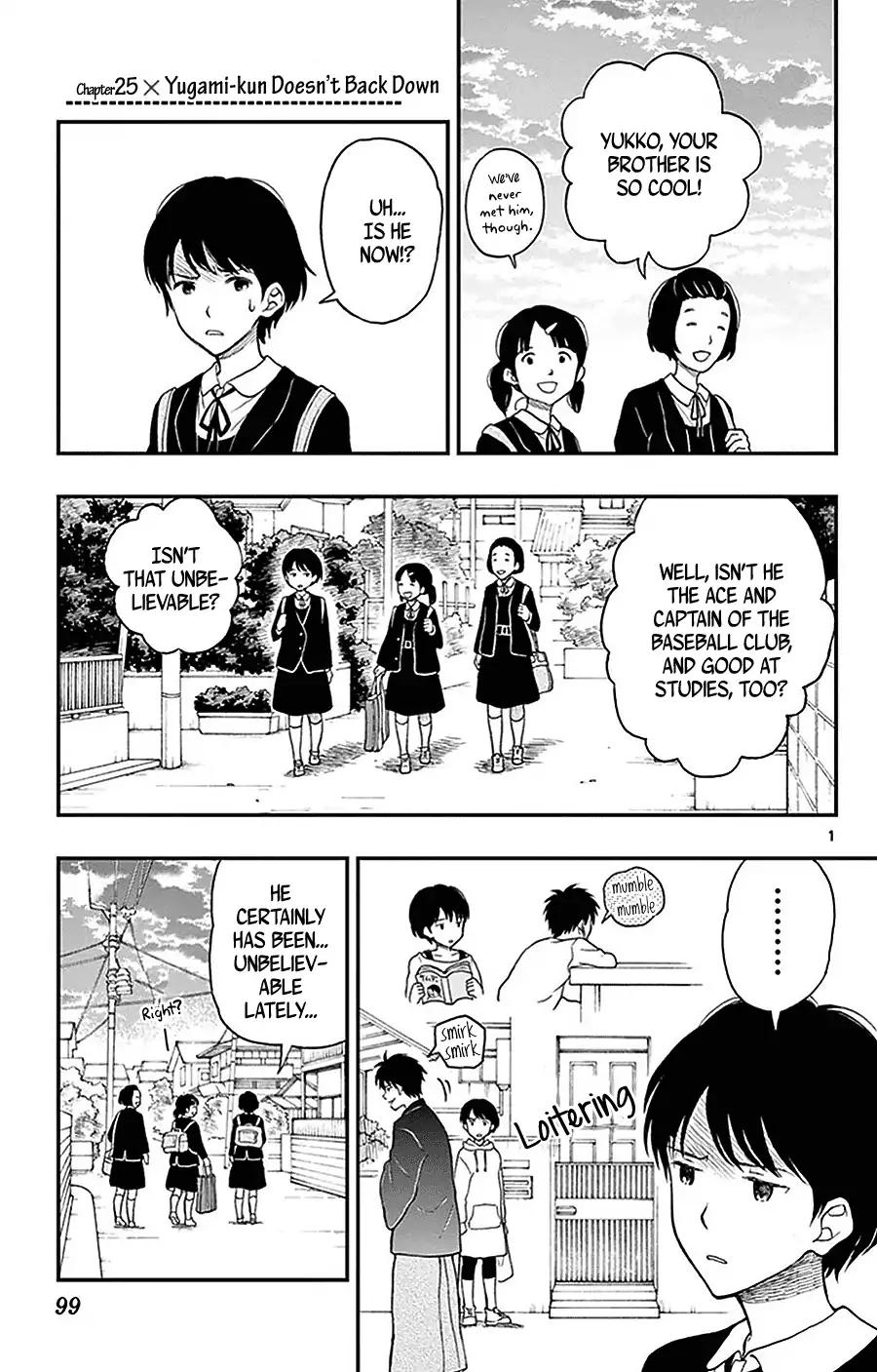 Yugami-Kun Ni Wa Tomodachi Ga Inai - Chapter 25