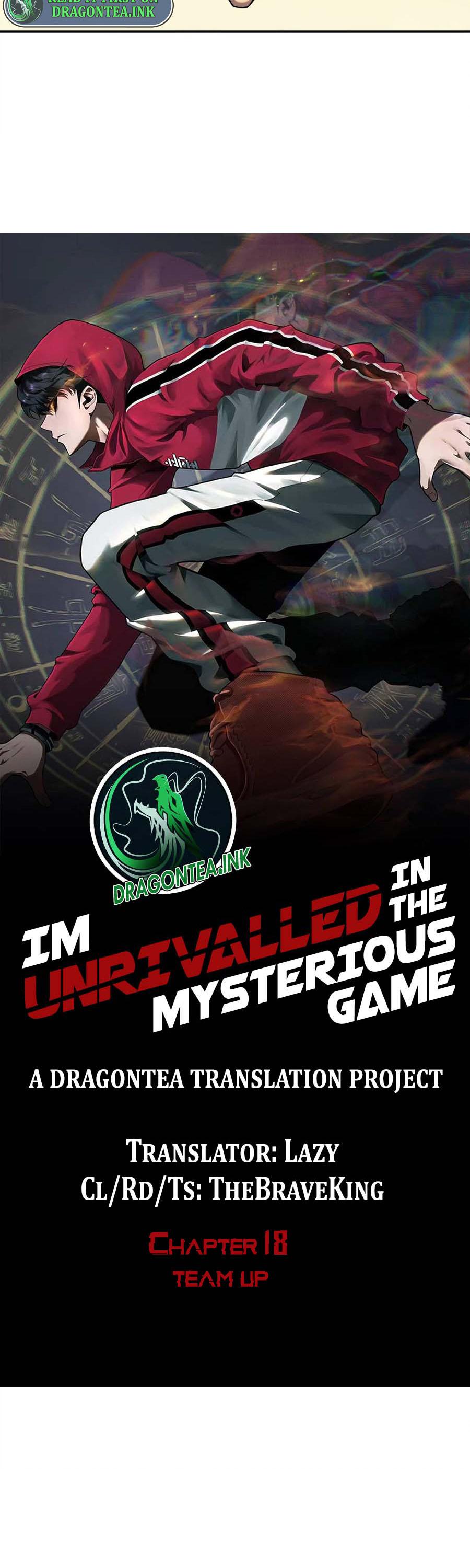 I'm Unrivalled In The Mystery Game - Chapter 18