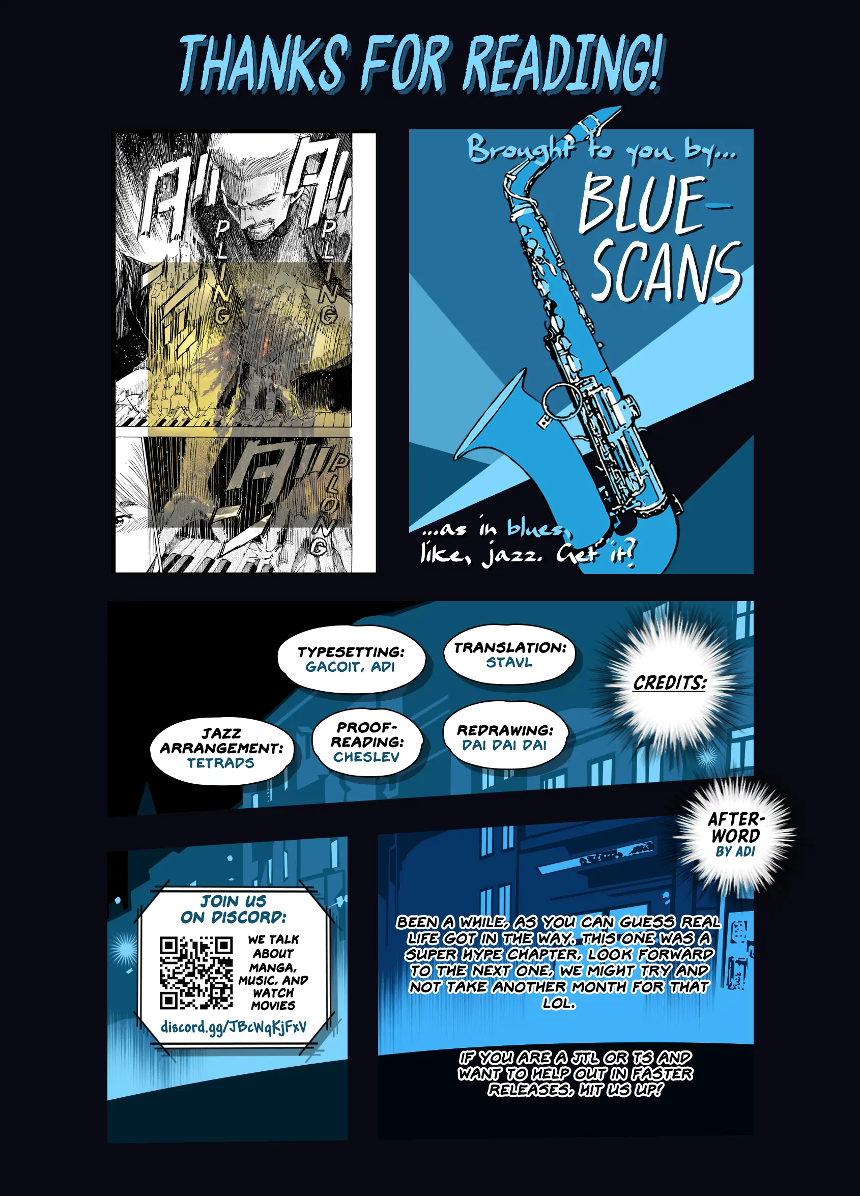 Blue Giant Supreme - Vol.6 Chapter 43: Clavier