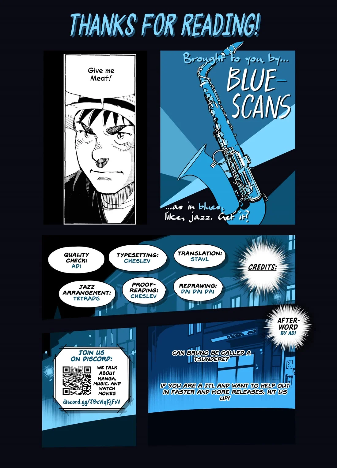 Blue Giant Supreme - Chapter 44: Don't Worry About Me