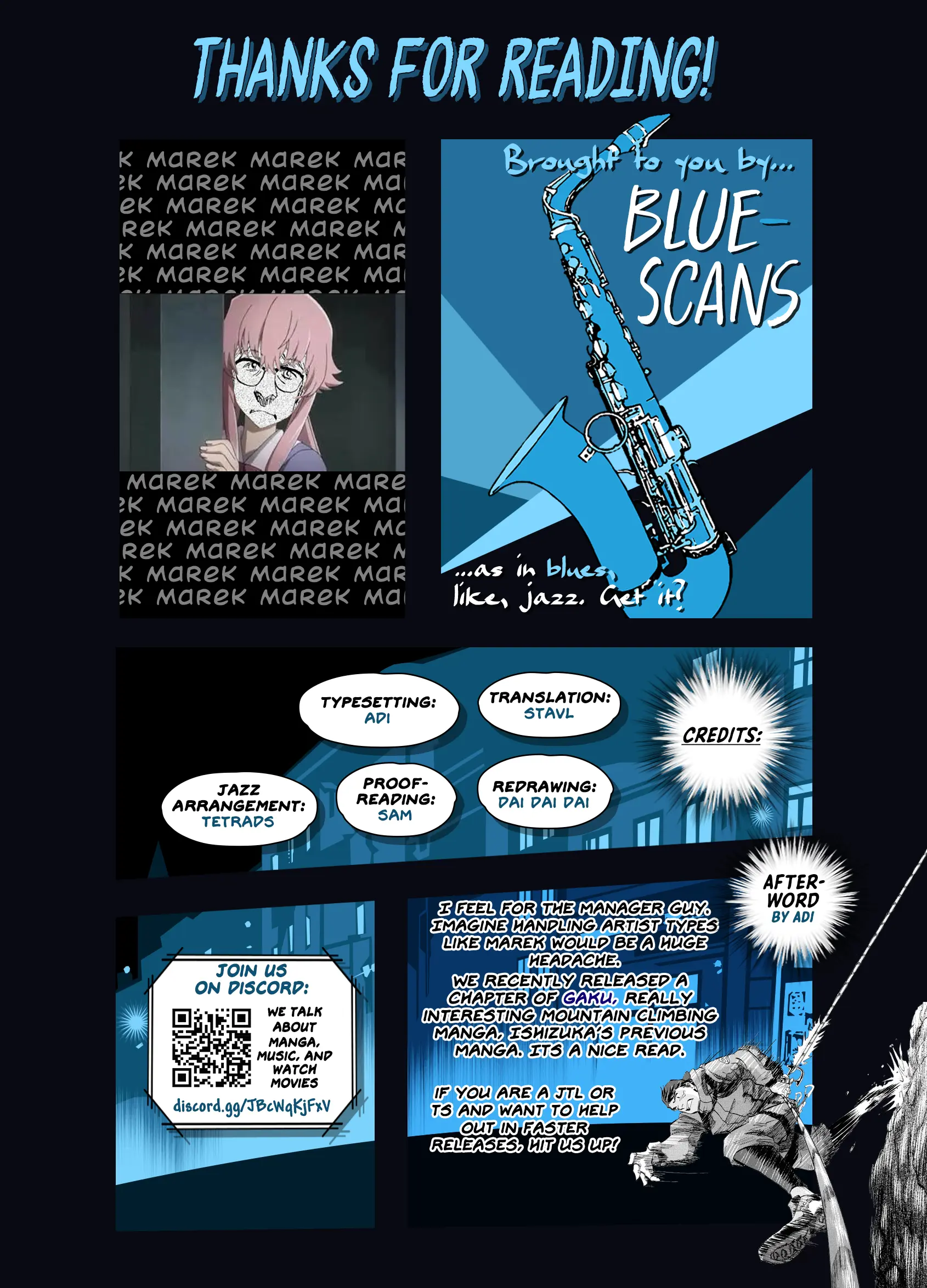 Blue Giant Supreme - Vol.6 Chapter 42: Tea For Two